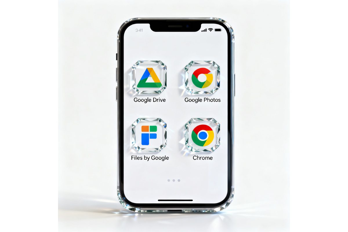 ferramentas oficiais do Google para celular