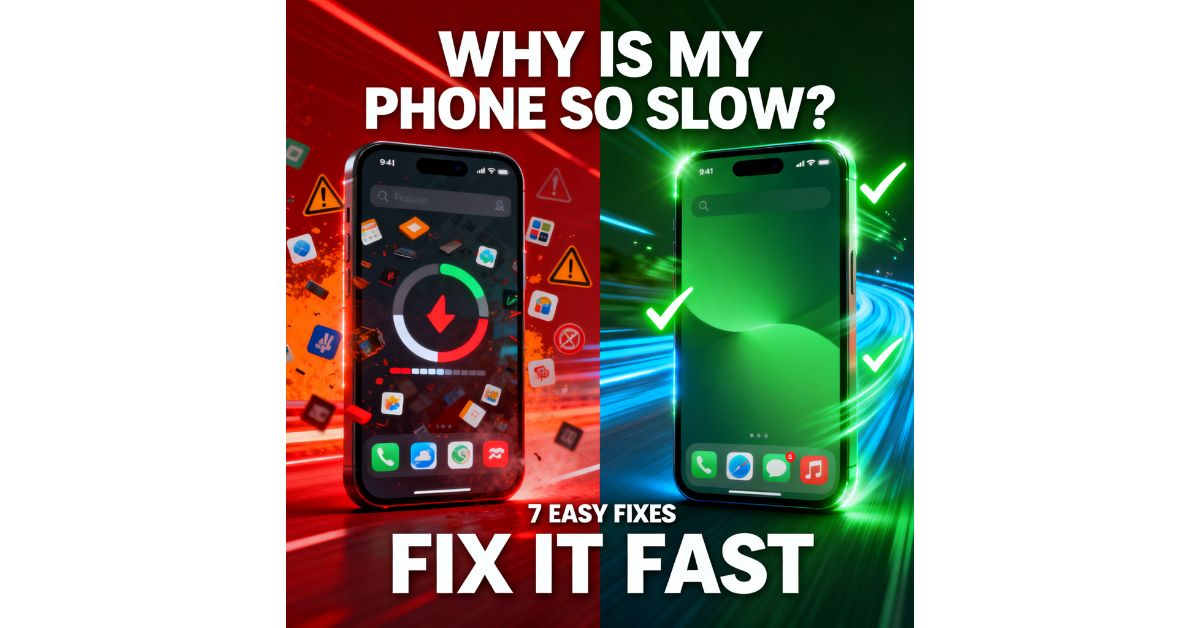 why is my phone so slow